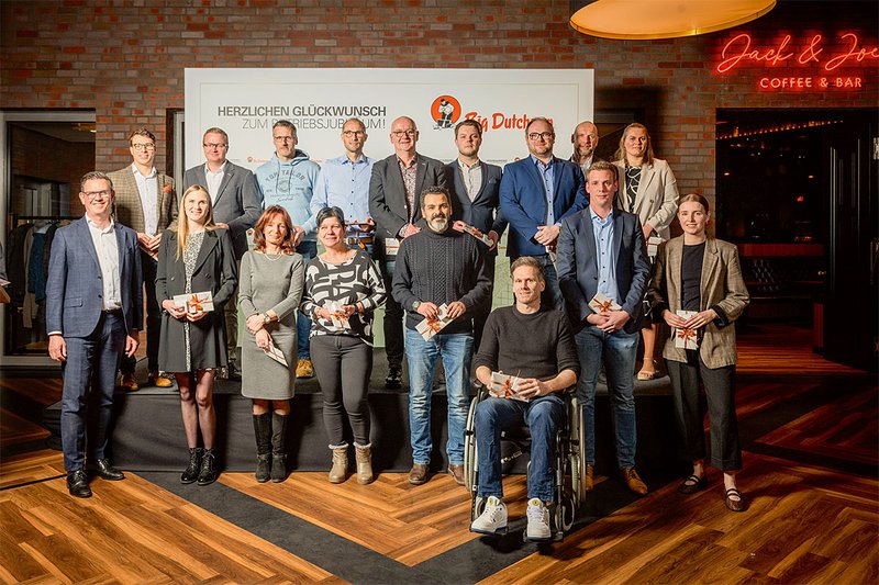 Jubilar-Ehrung in festlichem Ambiente 