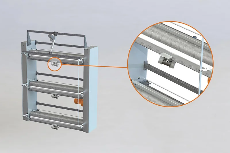 AVC-3D manure belt scraper