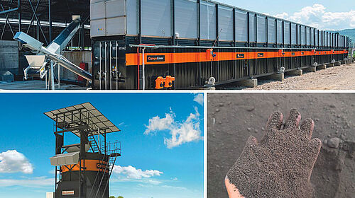 CompoLiner and CompoTower: sustainable treatment of farm residues  