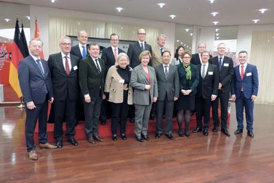 Gruppenphoto der Delegation Gruppenphoto der Delegation