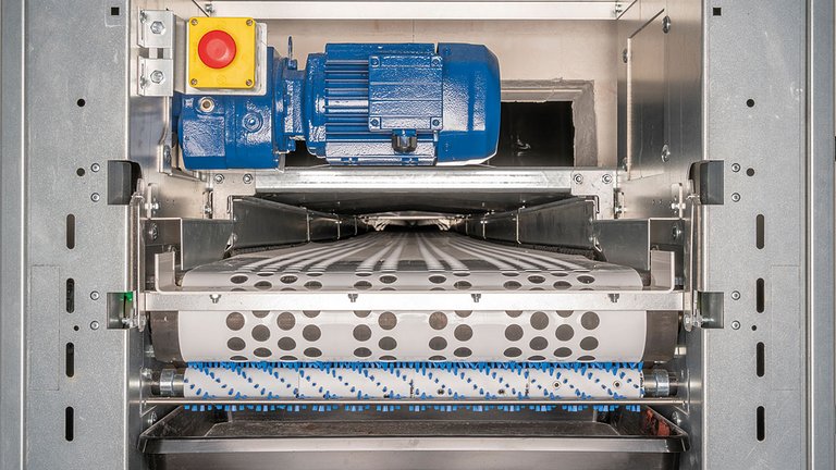 Eierbandantrieb EggTrax