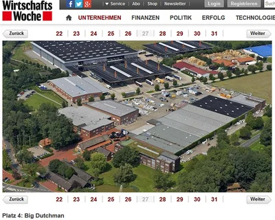 Big Dutchman-Unternehmenszentrale in Vechta-Calveslage Big Dutchman-Unternehmenszentrale in Vechta-Calveslage