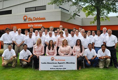 Agentes de Latinoamérica visitan Big Dutchman Inc.