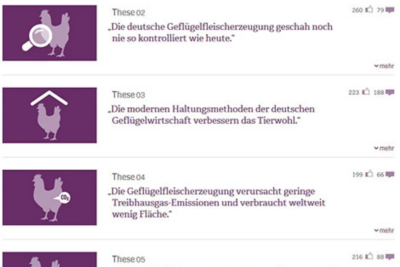 Dialogwebseite der Deutschen Geflügelwirtschaft ausgezeichnet