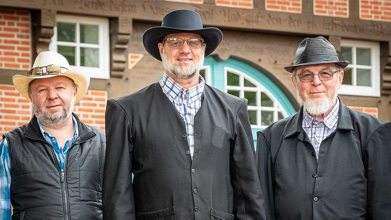 Drie hutterieten