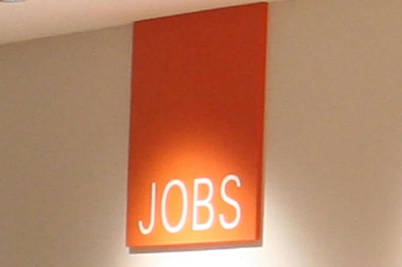 Aufschrift: Jobs Aufschrift: Jobs