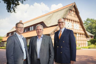 Lars Vornhusen, Siegbert Bullermann en Bernd Meerpohl 