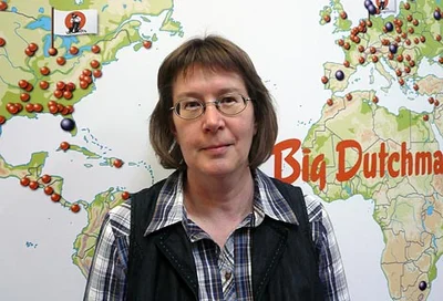 Arbeitsjubilarin Hannelore Bojes ist seit 30 Jahren mit von der Big Dutchman-Partie Hannelore Bojes seit 30 Jahren bei Big Dutchman