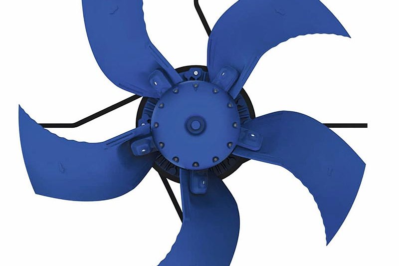 ECblue-Ventilator für die Schweinehaltung