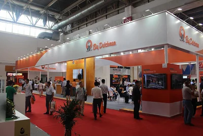 Large and in charge, the 2016 VIV booth in Beijing
