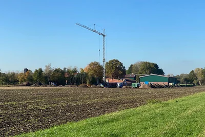 Blick auf Baustelle Blick auf Baustelle