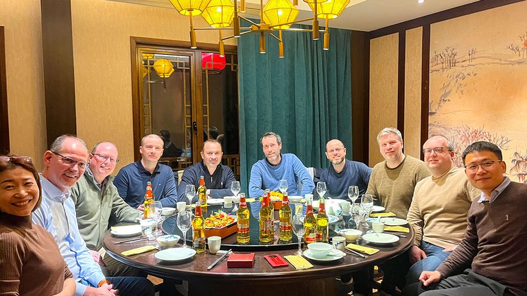 Bier Tasting im Restaurant 