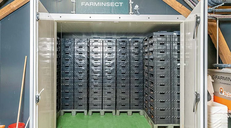 Figure 3: Temperature, humidity, air flow and heaters in the climate chamber are computer-controlled. Source: Better Insect Solutions Figure 3: Temperature, humidity, air flow and heaters in the climate chamber are computer-controlled. Source: Better Insect Solutions