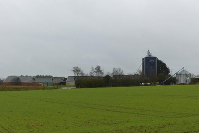 Berthou family farm from a distance 