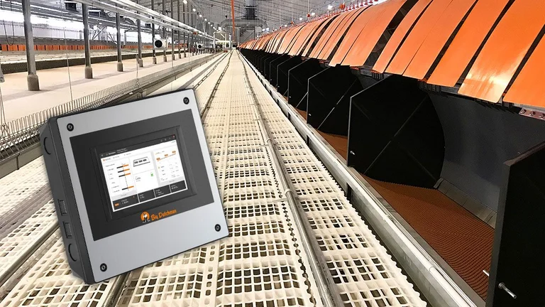 Control via touchscreen: weighing processes can be controlled individually and intuitively with the Viper system. Touchscreen of the Viper computer