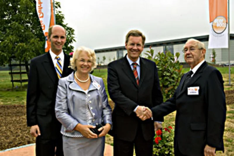 State Prime Minister Wulff congratulates Big Dutchman in person