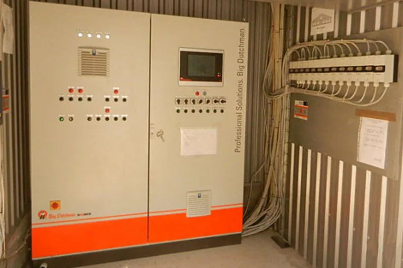 Six poultry houses, one management system
