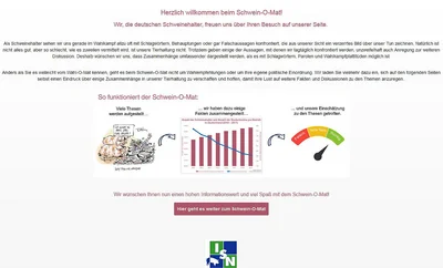 Screenshot: Funktionsweise des Schwein-O-Mats Screenshot: Funktionsweise des Schwein-O-Mats