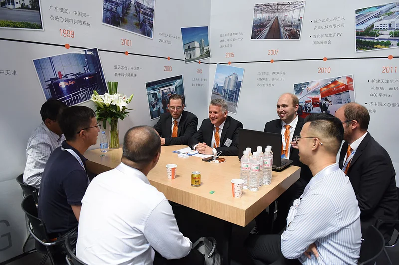 In-depth discussion and exchanges with customers In-depth discussion and exchanges with customers