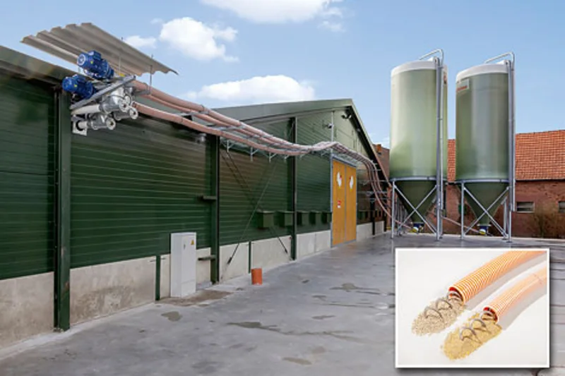 Feed conveying system FlexVey PUR Feed conveying system FlexVey PUR