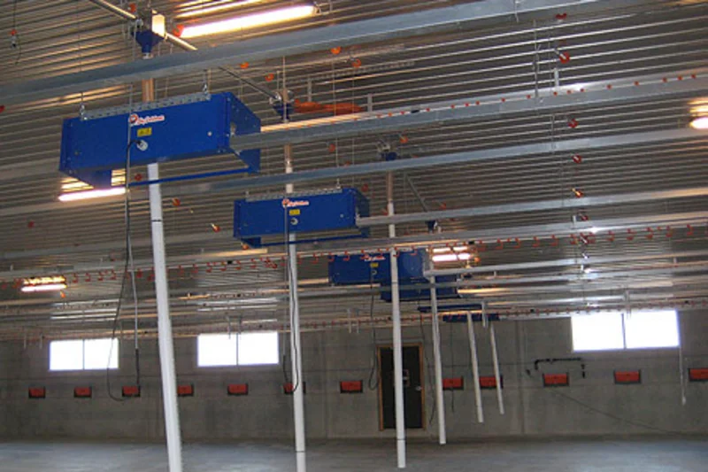 New houses with poultry systems for breeder management New houses with poultry systems for breeder management