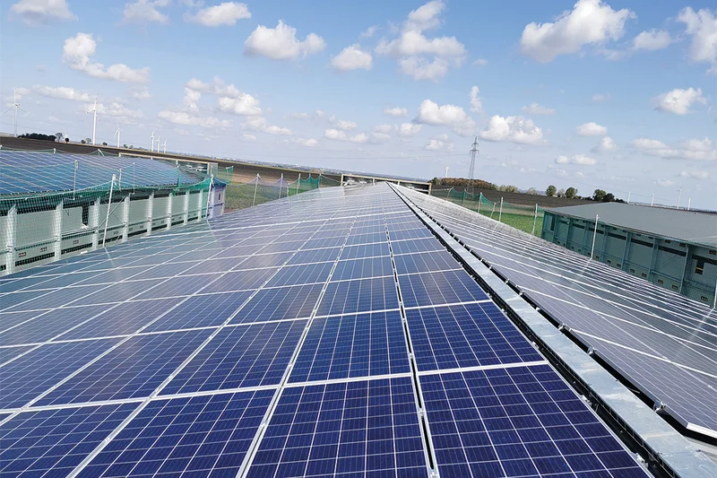 Covering up to 80 percent of farm energy demand with SunBox Building with PV system