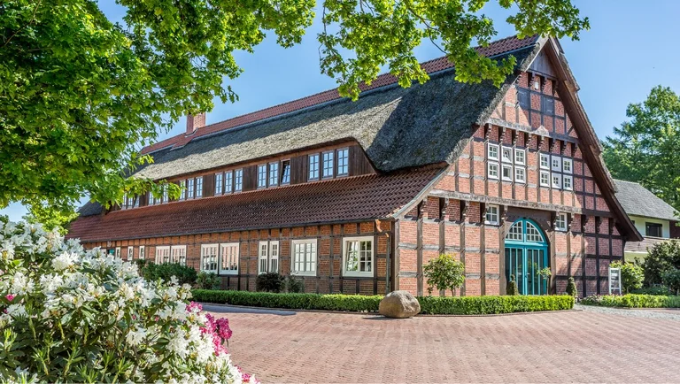 Der Hauptsitz von Big Dutchman in Vechta im Jahr 2018