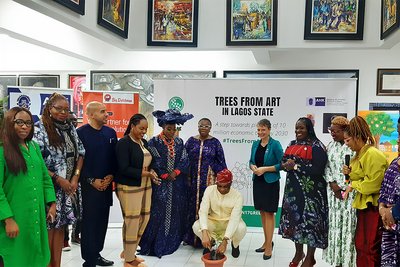Nigeria: Big Dutchman helps greening Lagos 