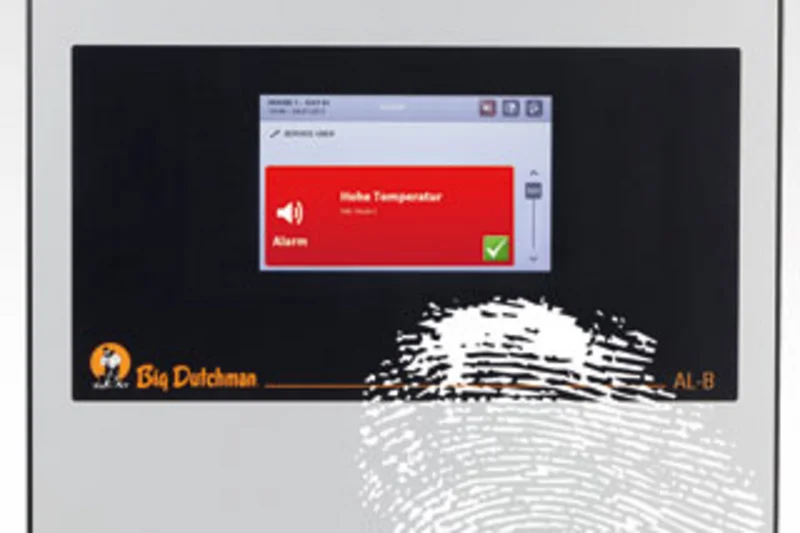 Alarm device AL-B for poultry houses