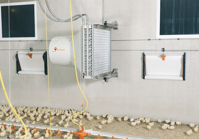 Klima ve stáji: Optimální teploty v drůbežárně s topidlem HeatMaster