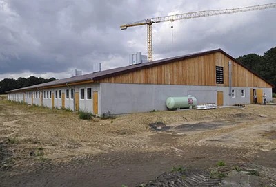 Stallneubau für Ferkelaufzucht und Schweinemast Stallneubau für Ferkelaufzucht und Schweinemast