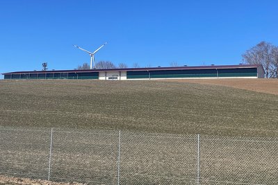 Nueva construcción de bienestar animal con equipamiento de Big Dutchman en Aichach 