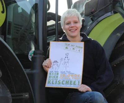 Engagierte Unterstützerin von „Clip My Farm“: Deutschlands Handballerin des Jahres und Landwirtin Clara Woltering. Engagierte Unterstützerin von „Clip My Farm“: Deutschlands Handballerin des Jahres und Landwirtin Clara Woltering.