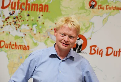 Frank Deters ist seit einem Vierteljahrhundert bei Big Dutchman tätig Frank Deters: 25 Jahre Betriebszugehörigkeit bei Big Dutchman