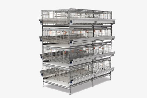 Univent Starter 680-plus rearing poultry cage