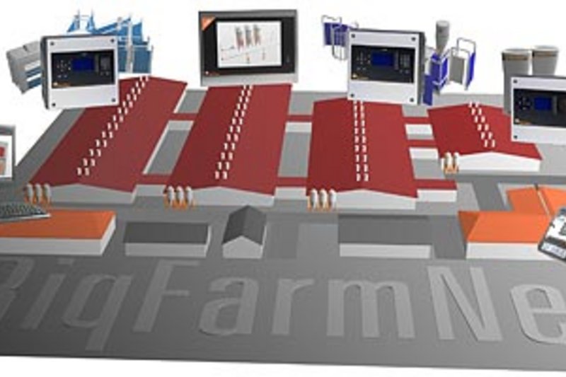 Stalltechnik / Fütterungsanlagen für die Schweinehaltung / Sauenhaltung: Flüssigfütterung, Trockenfütterung, Abruffütterung, Aufstallung, Stallklima, Abluftwäscher, Abluftreinigung