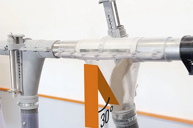 BIG: the first valve for installation at a 30-degree angle BIG: the first valve for installation at a 30-degree angle