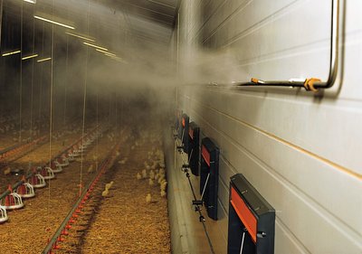 Fogging Cooler – das Hochdruck-Vernebelungssystem