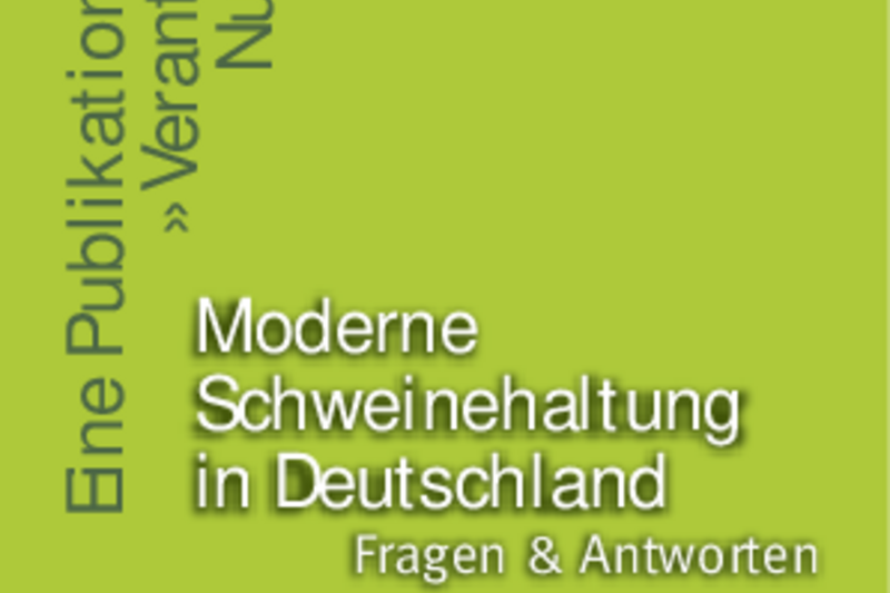 FNL-Broschüre: Moderne Schweinehaltung in Deutschland