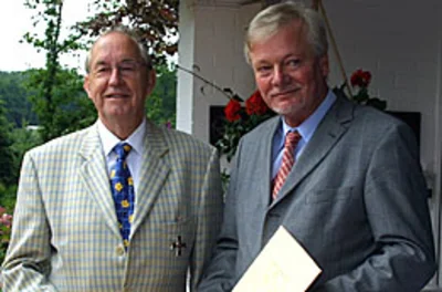 Verdienstkreuz 1. Klasse für Josef Meerpohl Verdienstkreuz 1. Klasse für Josef Meerpohl