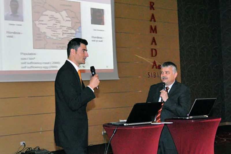 Presentations in Sibiu: Poultry production with modern poultry systems Efficient poultry production thanks to modern poultry systems: Presentations in Sibiu