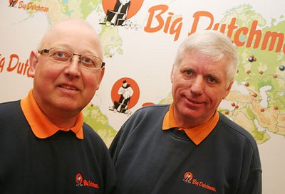 Arbeitsjubilare J. Sliwinski und J. Westerhoff, Big Dutchman Pig Equipment GmbH