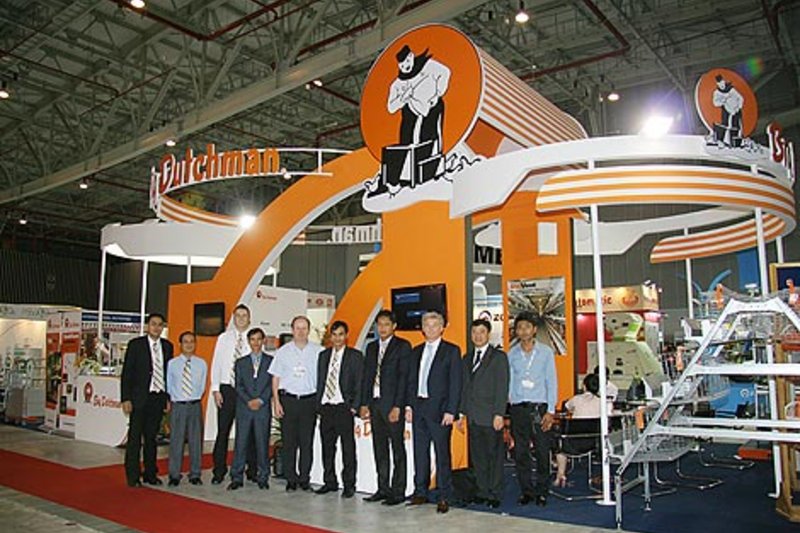 Modern poultry systems and pig equipment attract visitors