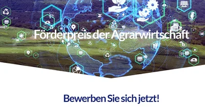 Förderpreis der Agrarwirtschaft 2021 – jetzt bewerben! Förderpreis der Agrarwirtschaft 2021 – jetzt bewerben!
