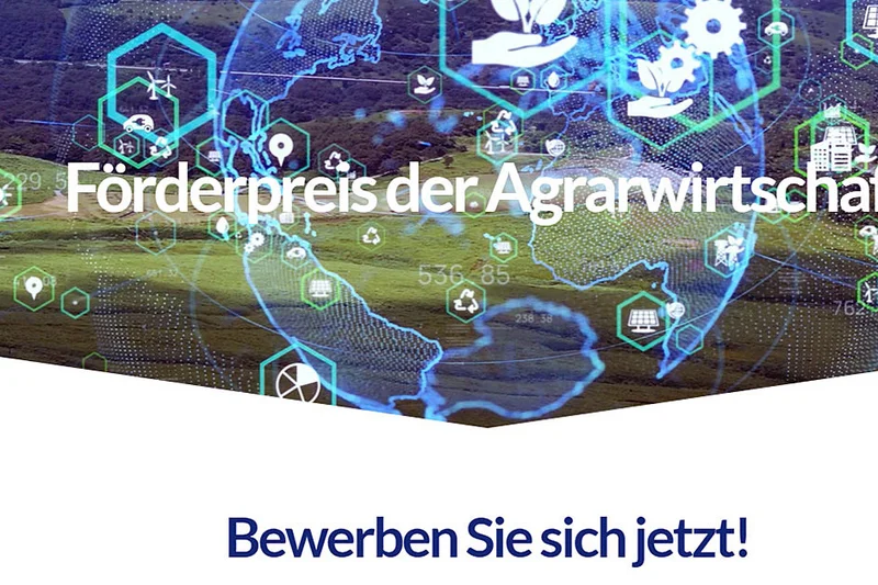 Förderpreis der Agrarwirtschaft 2021 – jetzt bewerben! Förderpreis der Agrarwirtschaft 2021 – jetzt bewerben!