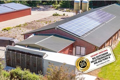 Abluftwäscher PURO-X für die eingestreute Schweinehaltung besteht anspruchsvolle Gebrauchswert-Prüfung