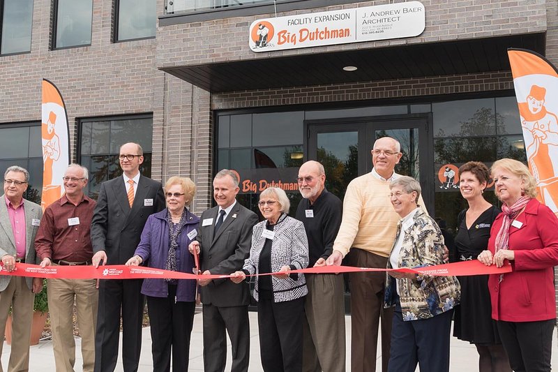 Ribbon cutting ceremony
